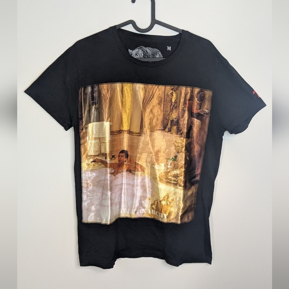 Bastille ICON/Scarface handmade applique t-shirt - Mens M/Womens L